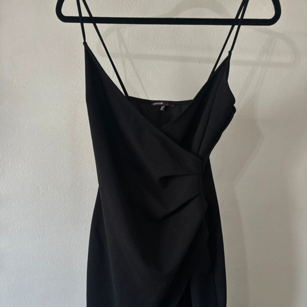 black dress